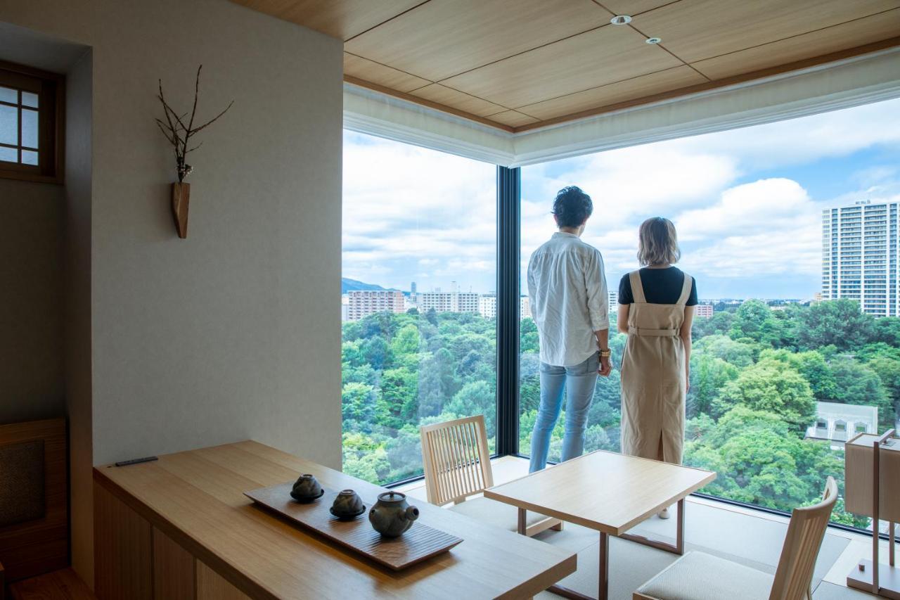 Onsen Ryokan Yuen Sapporo Bagian luar foto